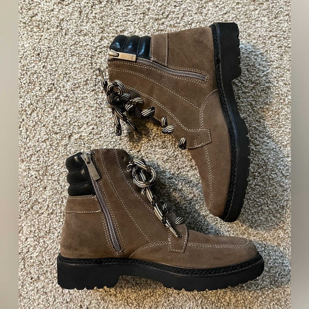 Aquatalia Mayra Suede Booties - Picture 2 of 8